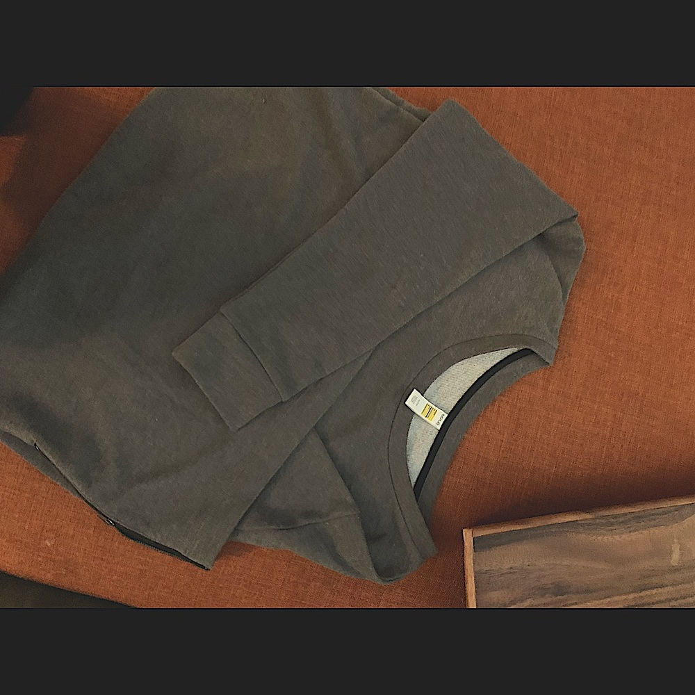 Grey Lole jersey/sweatshirt dress. Great quality.. super comfy.